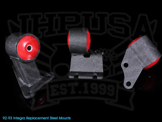 Innovative Steel Replacement Engine Mount Kit - 92-93 Integra Non-Vtec 1