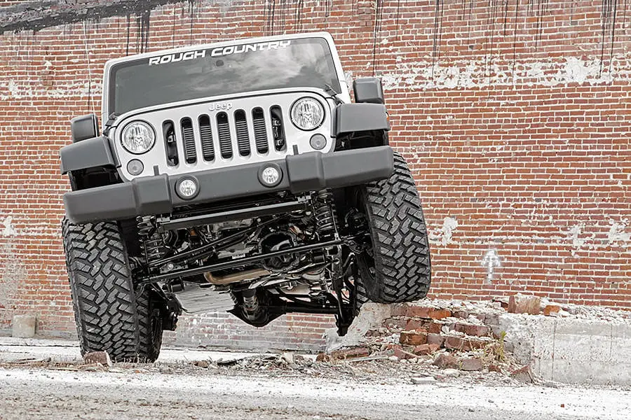 Rough Country 4 Inch Lift Kit | Jeep Wrangler Unlimited 2Wd/4Wd (2007-2018) 1