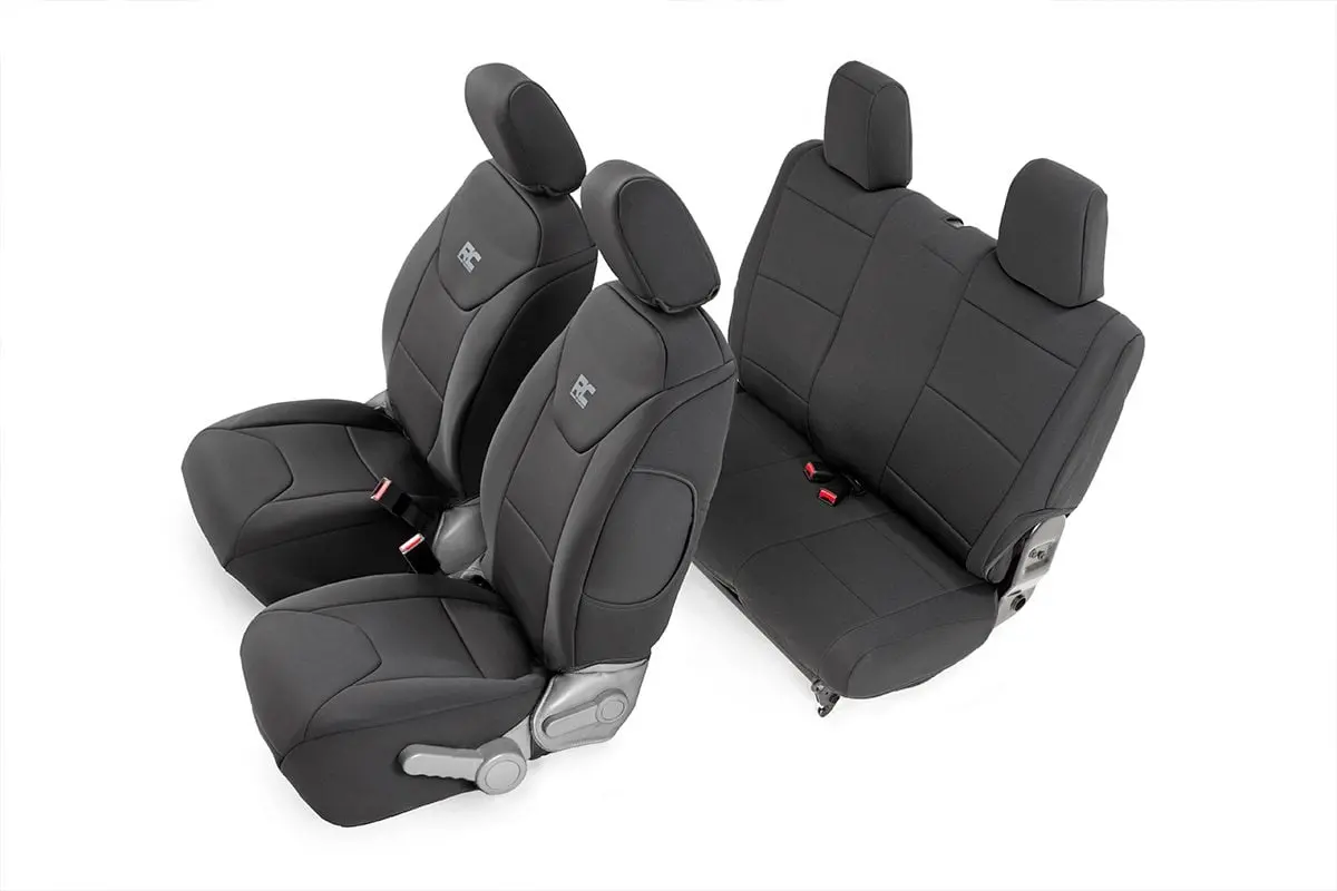 Seat Covers | Front And Rear | Jeep Wrangler Jk 4Wd (2007-2010) 1