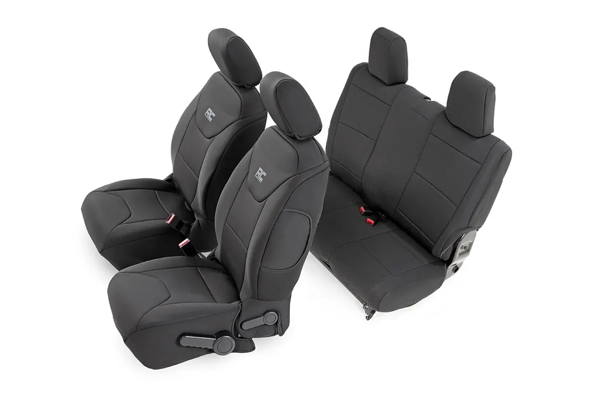 Seat Covers | Front And Rear | Jeep Wrangler Jk 4Wd (2011-2012) 1