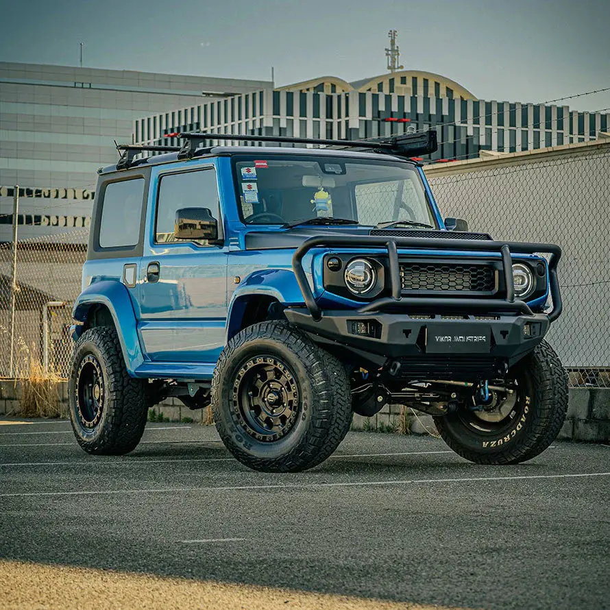 Vikor Industries Diablo Bull Bar - Full Guard (Jimny Models 2018-Current Xl 5-Door, Glx & Lite 3-Door) 1