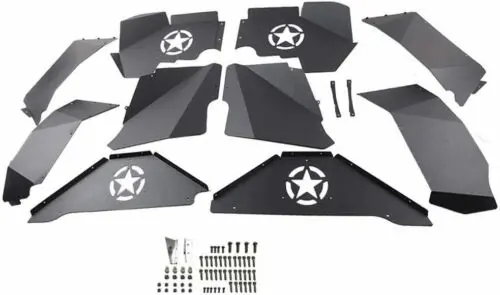 Trail Ops Front & Rear Inner Fender Set Jeep Wrangler Jk/Jku 1