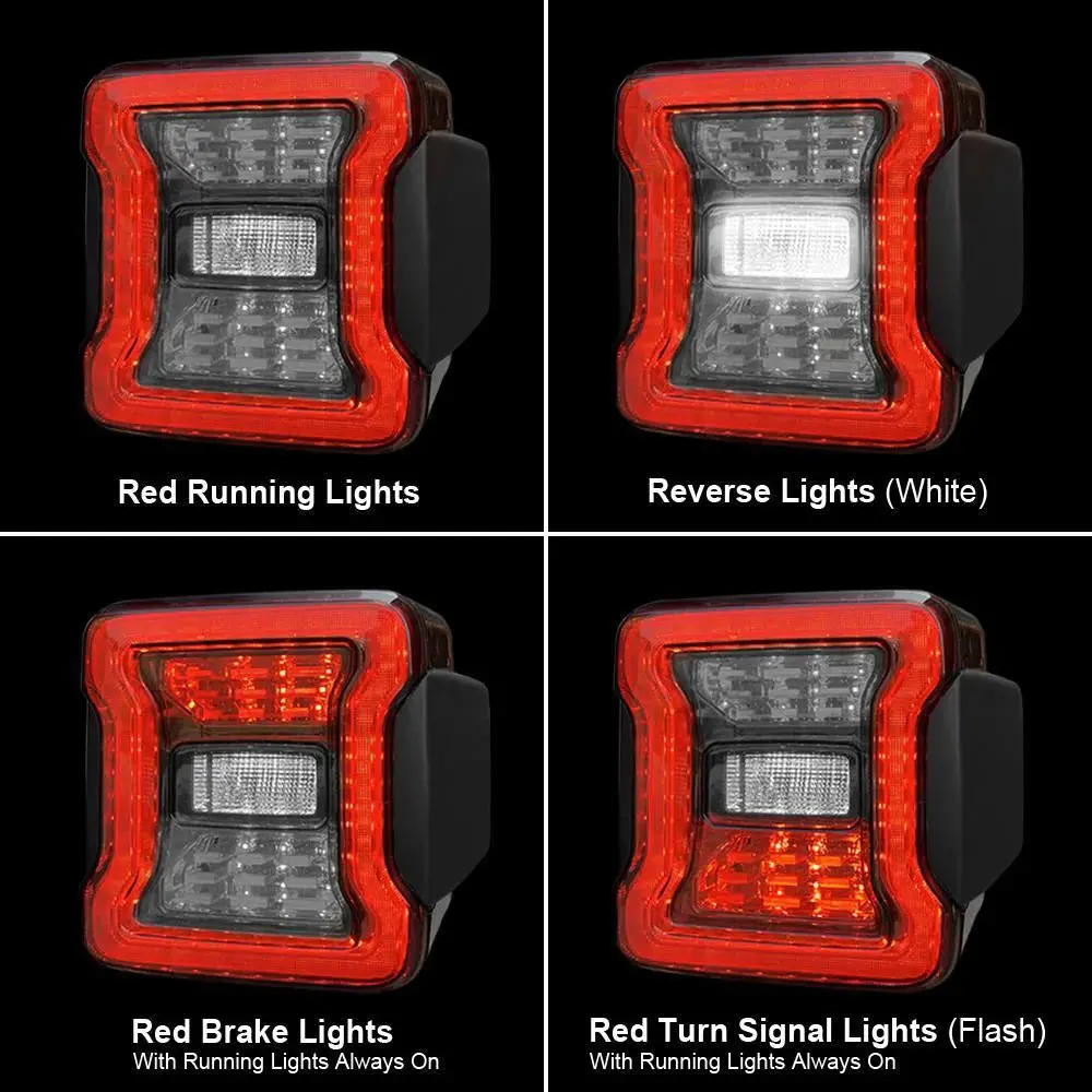 Trail Ops Jl Conversion Tail Light Jeep Wrangler Jk/Jku 1