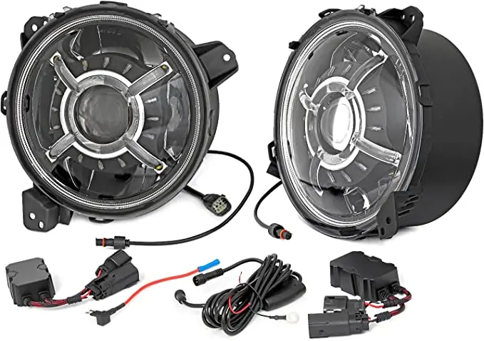 Trail Ops Demon Eye Led Headlight Jeep Wrangler/ Gladiator 1
