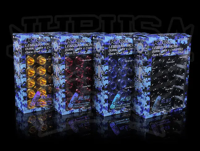 Project Kics Leggdura Racing Rl53 2Pc Shell Lug Nuts 1