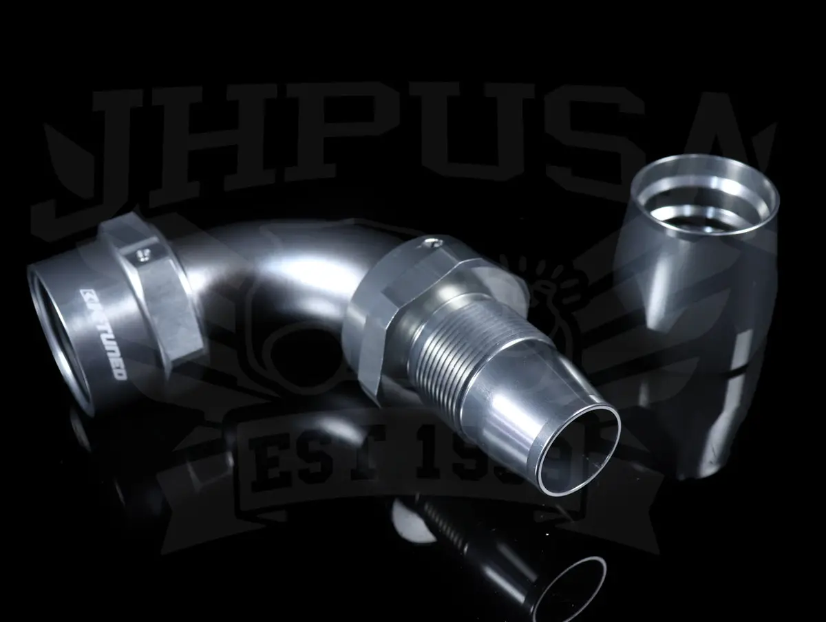 K-Tuned Standard Hose Ends - Titanium Finish 5