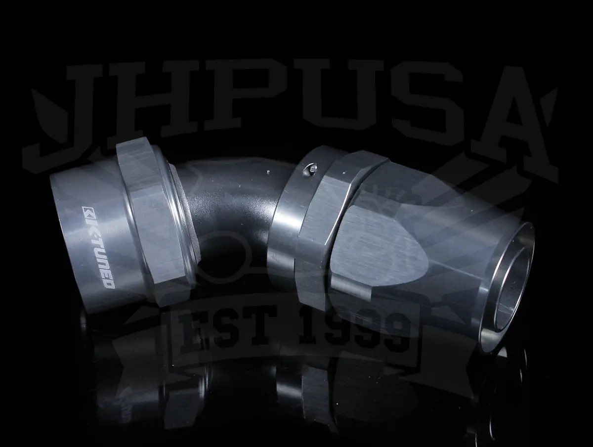 K-Tuned Standard Hose Ends - Titanium Finish 3