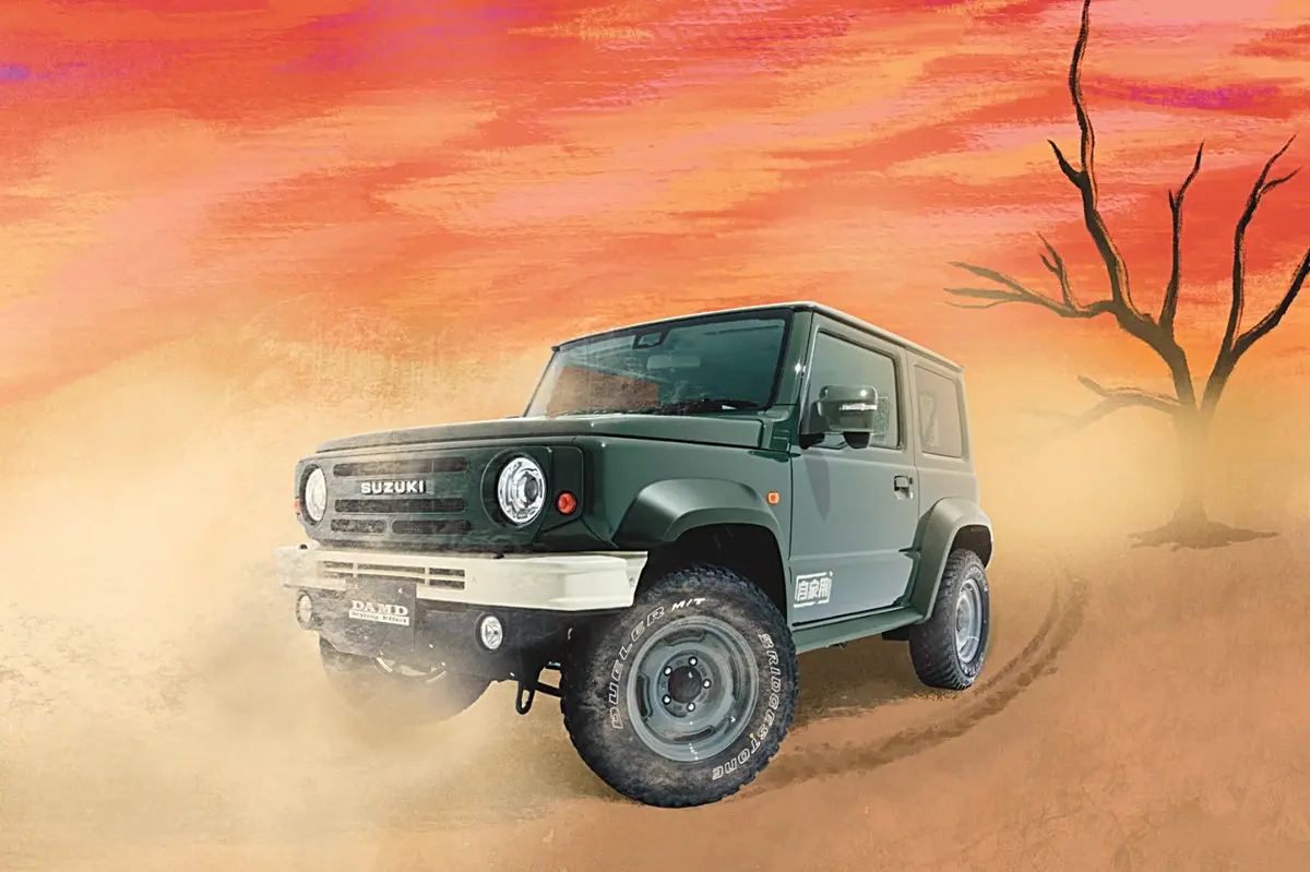 Damd Styling Effect Jimny The Roots Body Kit (Jimny Models 2018-Current Glx & Lite 3-Door) 1