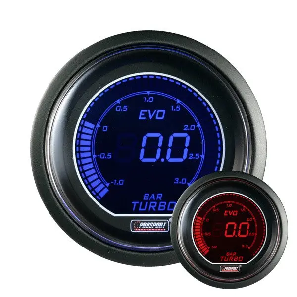 Reloj Electrónico De Presión De Turbo Prosport Evo 1