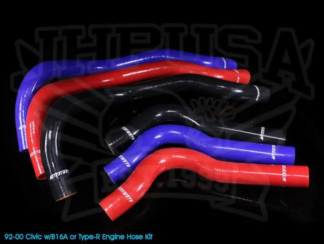 Mishimoto Silicone Blue Radiator Hose Kits - Honda / Acura 1