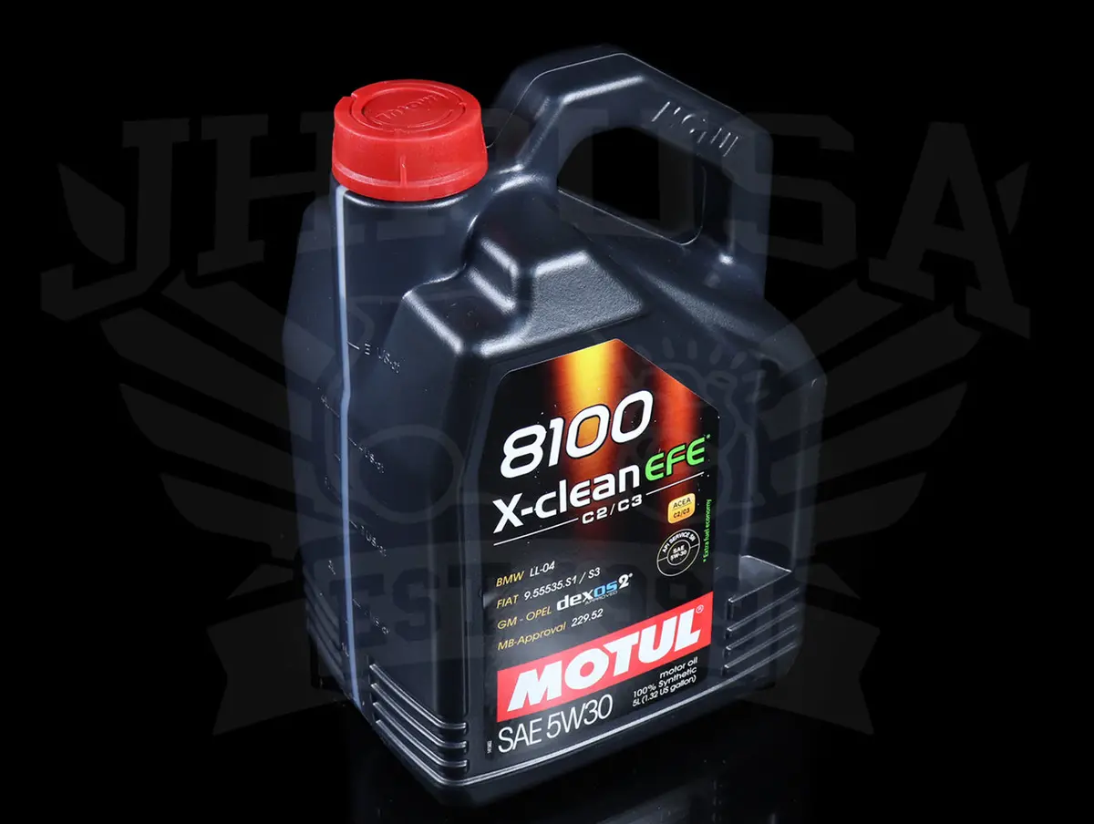 Motul 8100 X-Clean Efe Synthetic Motor Oil - 5W30 / 5 Liter 1