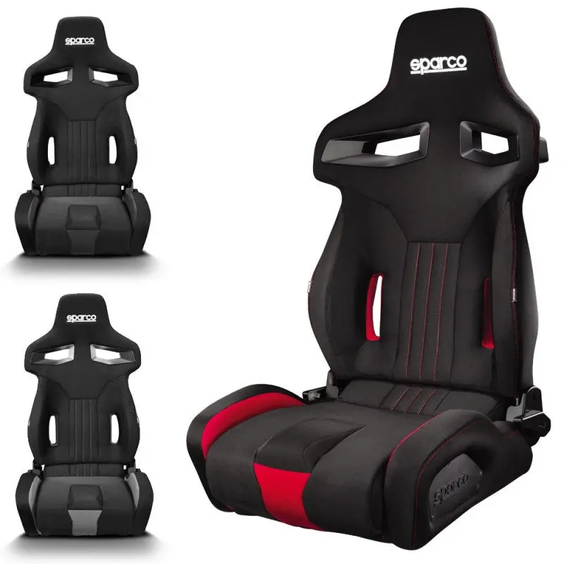 Asiento R333 Negro/Rojo - Sparco 1