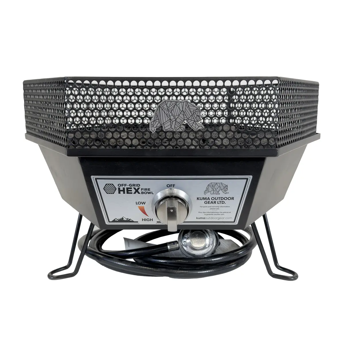 Off-Grid Hex Fire Bowl 1