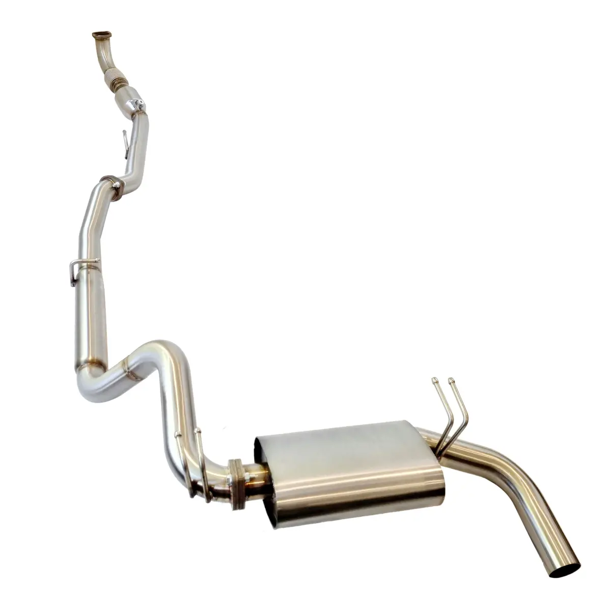 Torqit High-Performance 2.5" Catback Exhaust (Jimny Models 2018-Current Glx & Lite 3-Door) 1