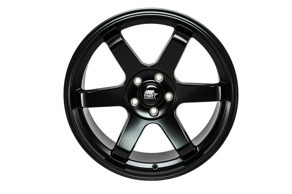 Mt01 - Matte Black - 18X8.5 5X108 Offset +35 1