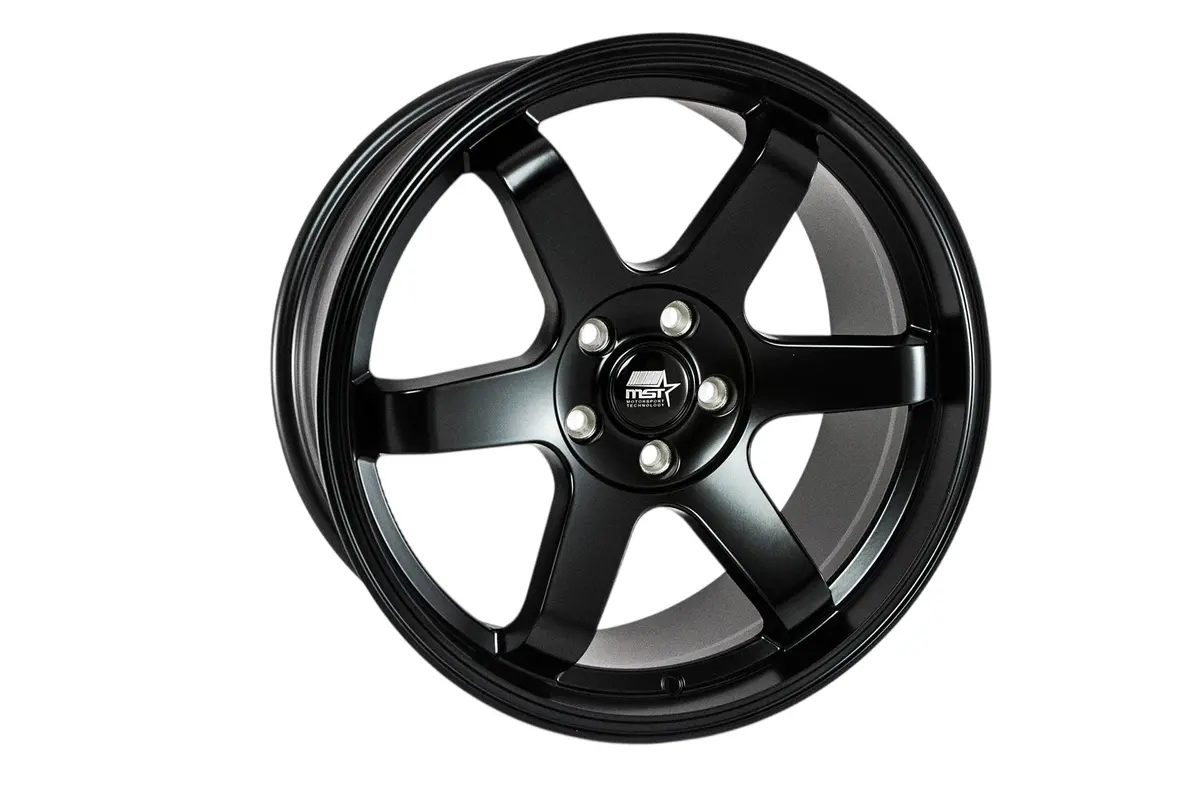 Mt01 - Matte Black - 18X8.5 5X108 Offset +35 2