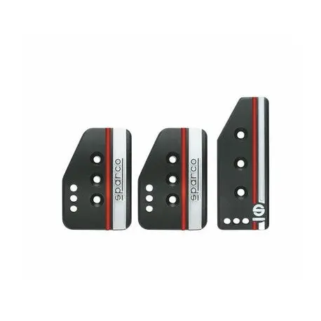 Pedales Sparco Settanta Negro 3Pcs Normal 1