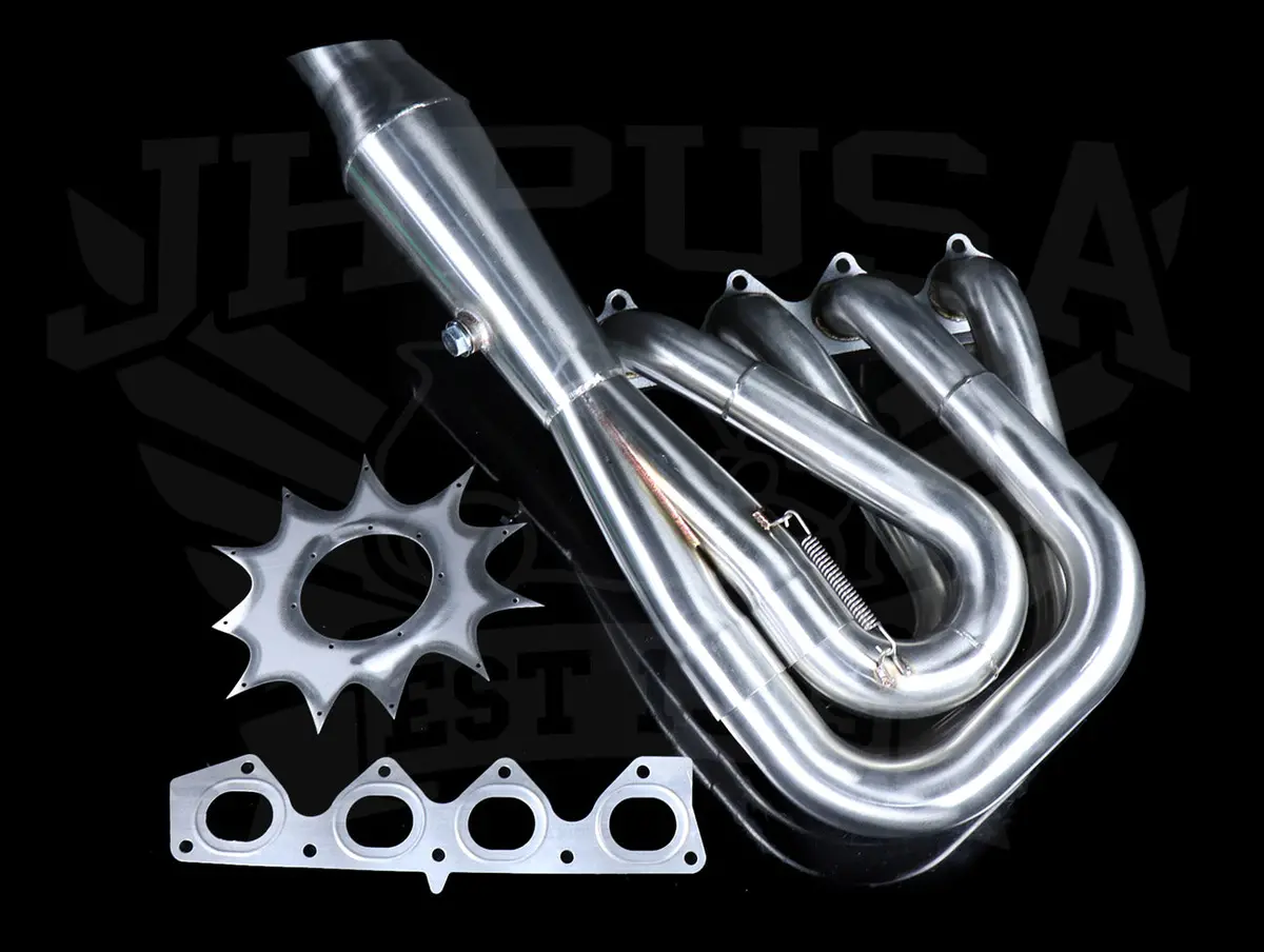 Plm Power Driven Hood Exit Race Header (4-1 Megaphone) - H-Series / H2b 1
