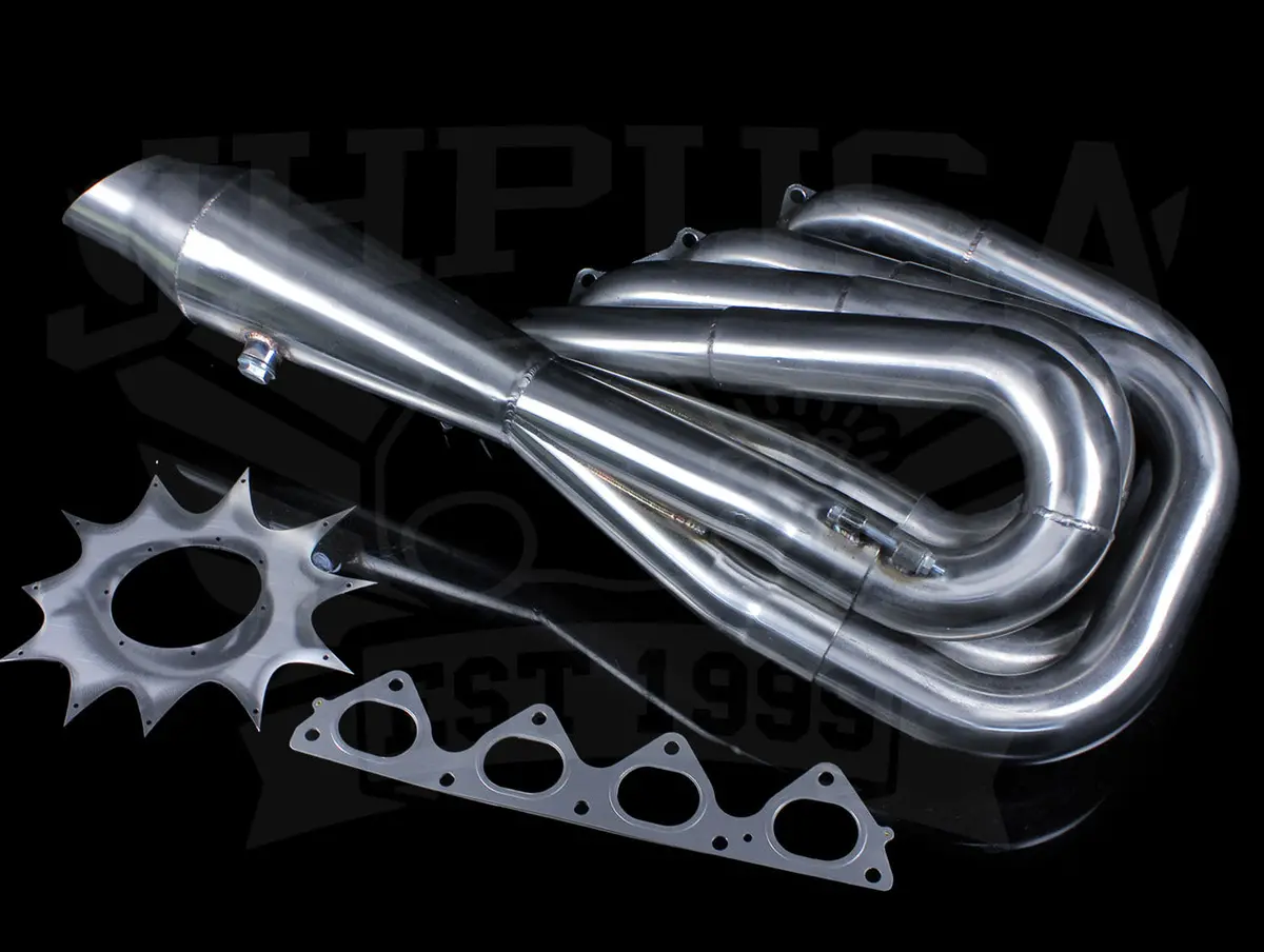 Plm 4-1 Hood Exit Race Header - B-Series 1
