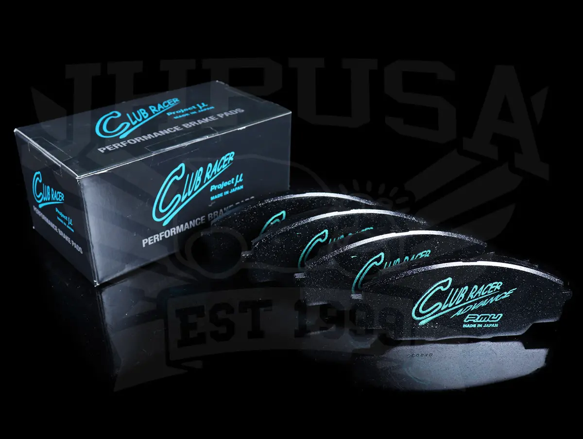 Project Mu Club Racer Advance Front Brake Pads - 02-06 Rsx Type-S / 00-09 S2000 1