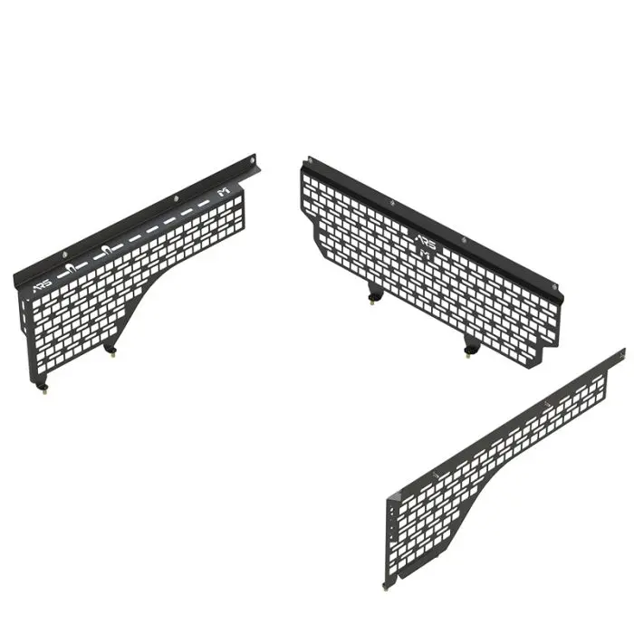 Jt Gladiator Truck Bed Molle Gear Storage Panel, Full System 1