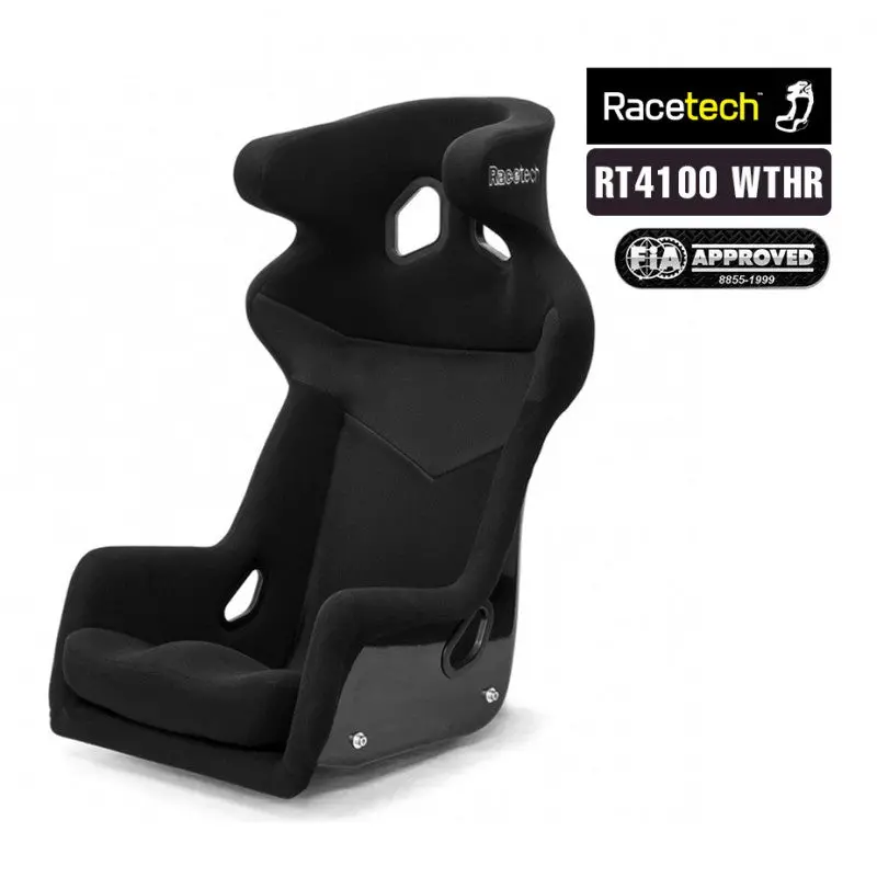 Racetech Seat Backmount Fiberglass Talla Std W/O Head Support 1