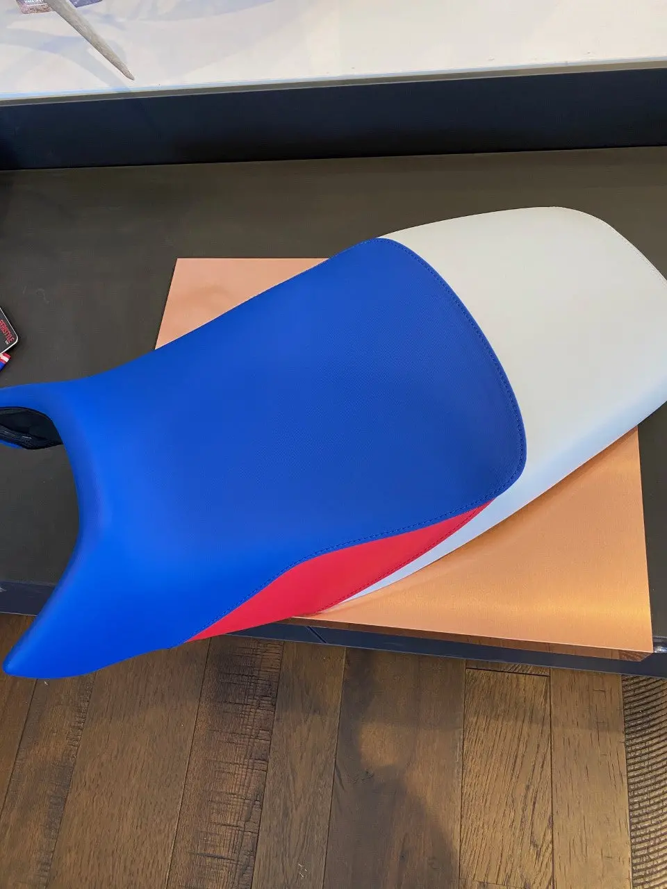 Bmw Low Rally Seat Red White And Blue 1