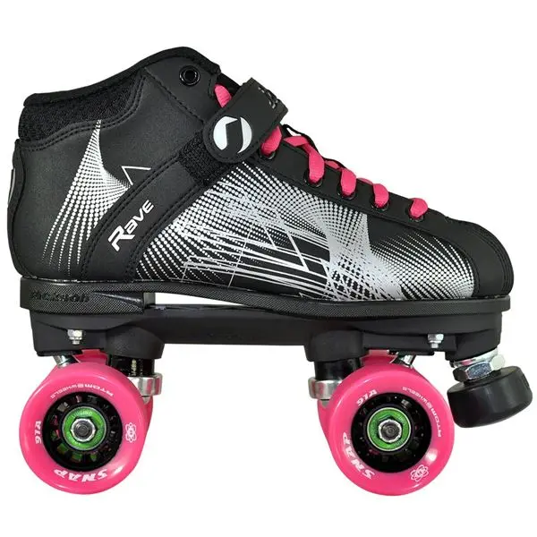 Jackson Rave Black/Silver Roller Derby Skates Assmbly Model 1