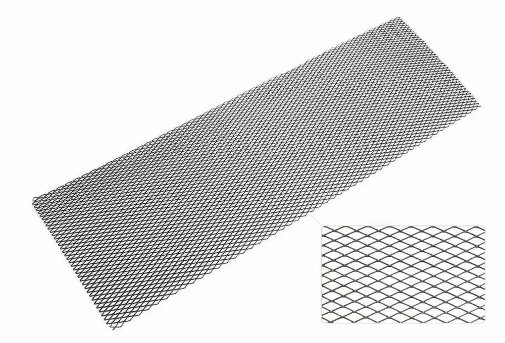 Rejilla Aluminio Ta Technix Racing 135 X 30Cm /12 X 25Mm - Negra 1