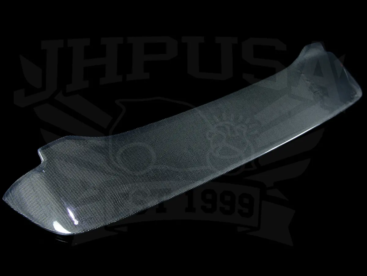 Seibon Sp Style Carbon Fiber Rear Spoiler - 92-95 Civic Hatch 1