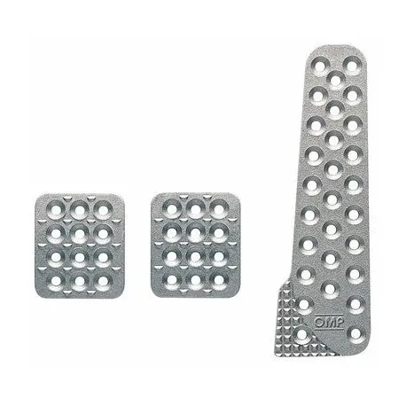 Set 3 Ped.Sand-Blasted Alu - Omp 1