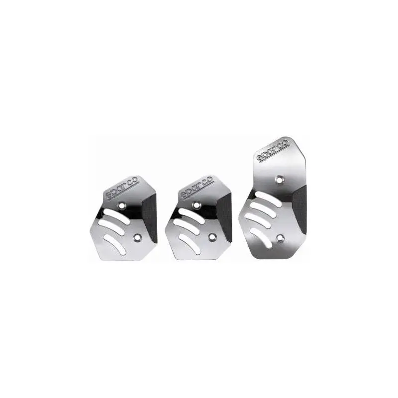 Pedales Sparco Neon Cromada 3Pcs. 1
