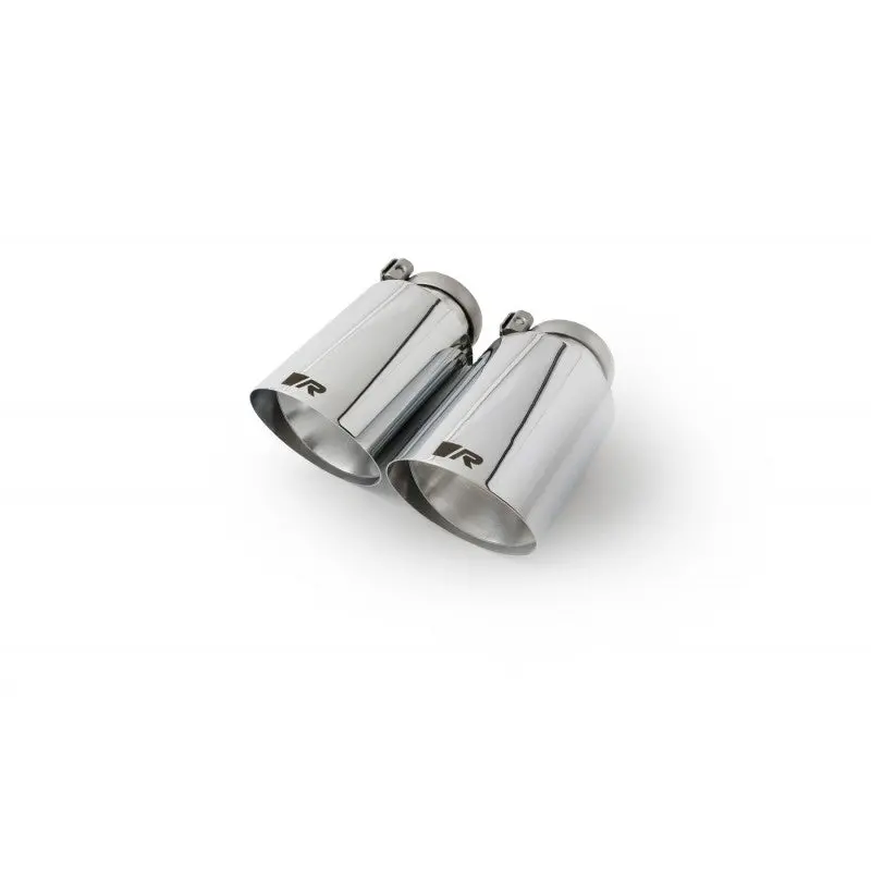 Set De 2 Colas Remus De 102Mm Corte Recto Y Angulado Cromo 1