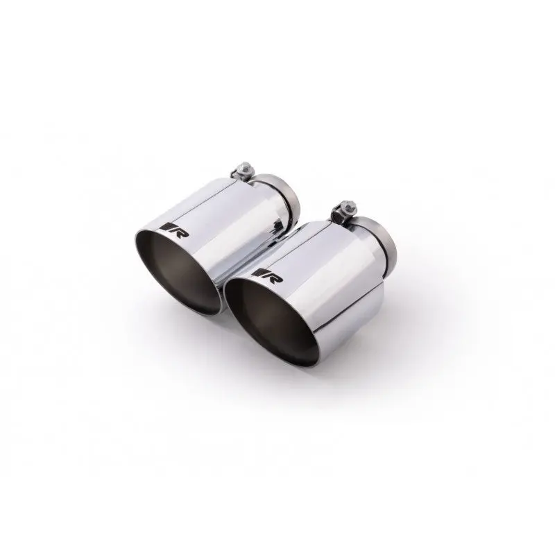 Set De 2 Colas Remus 115Mm Corte Recto Angulado Cromo 1