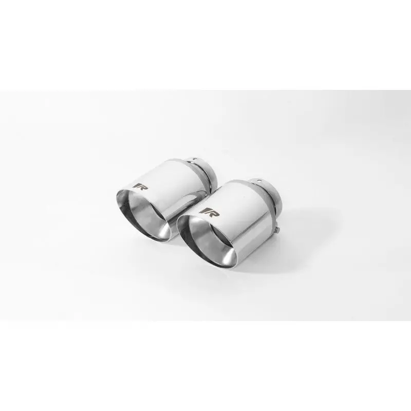 Set De 2 Colas Remus De 102Mm(Corta) Corte Recto Y Angulado Cromo 1