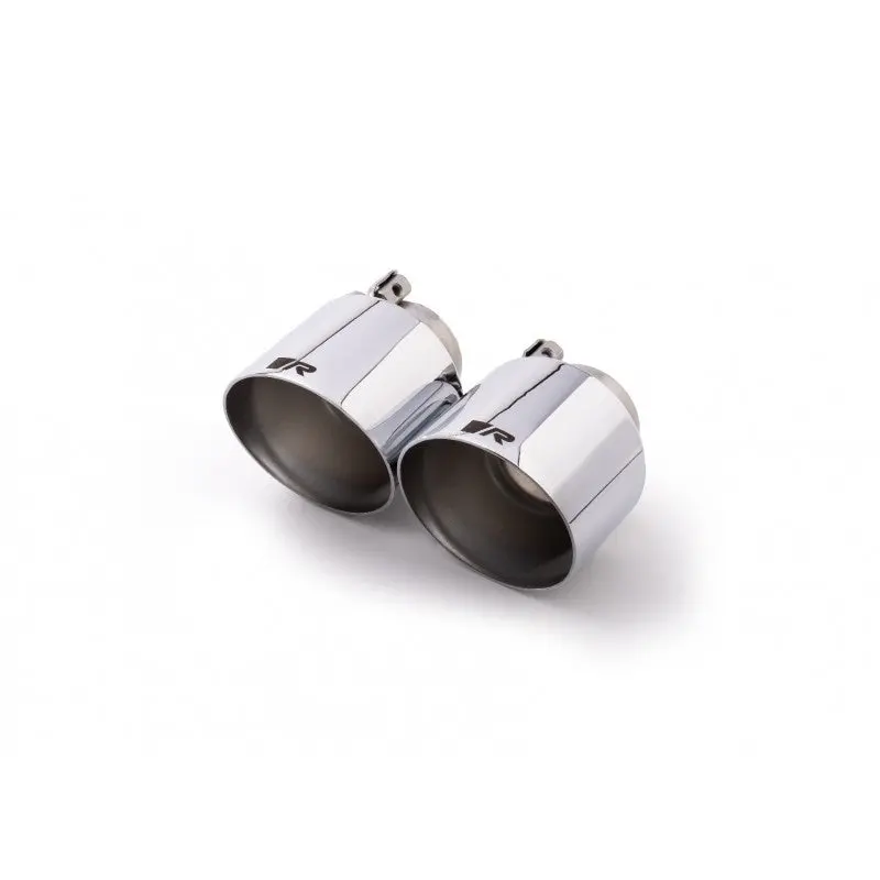 Set De 2 Colas Remus 115Mm(Corta) Corte Recto Angulado Cromo 1