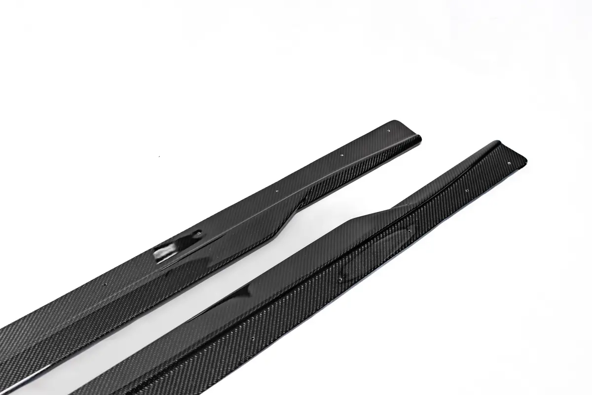 Bmw M2 G87 Carbon Fiber Side Skirts 1