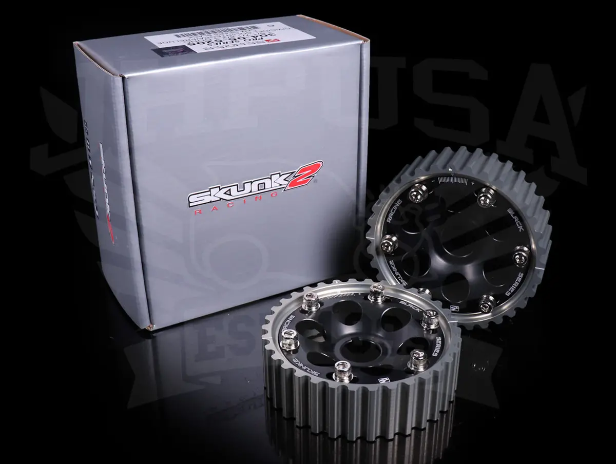 Skunk2 Pro Series Black Series Cam Gears - H-Series Vtec  (H22a/H23a/F20b) 1