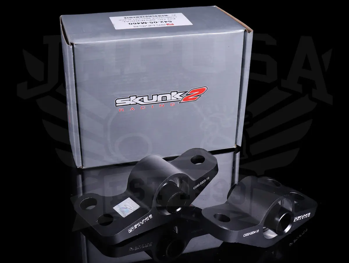 Skunk2 Spherical Billet Front Compliance Brackets - 96-00 Civic 1