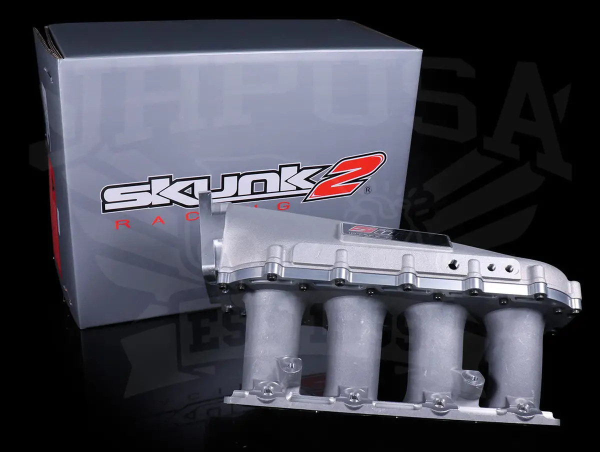 Skunk2 Ultra Series Intake Manifold (Silver Spacer) - B-Series Vtec 1