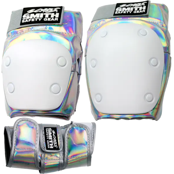 Smith Scabs Adult Combo Pad Set - Unicorn Holographic 1