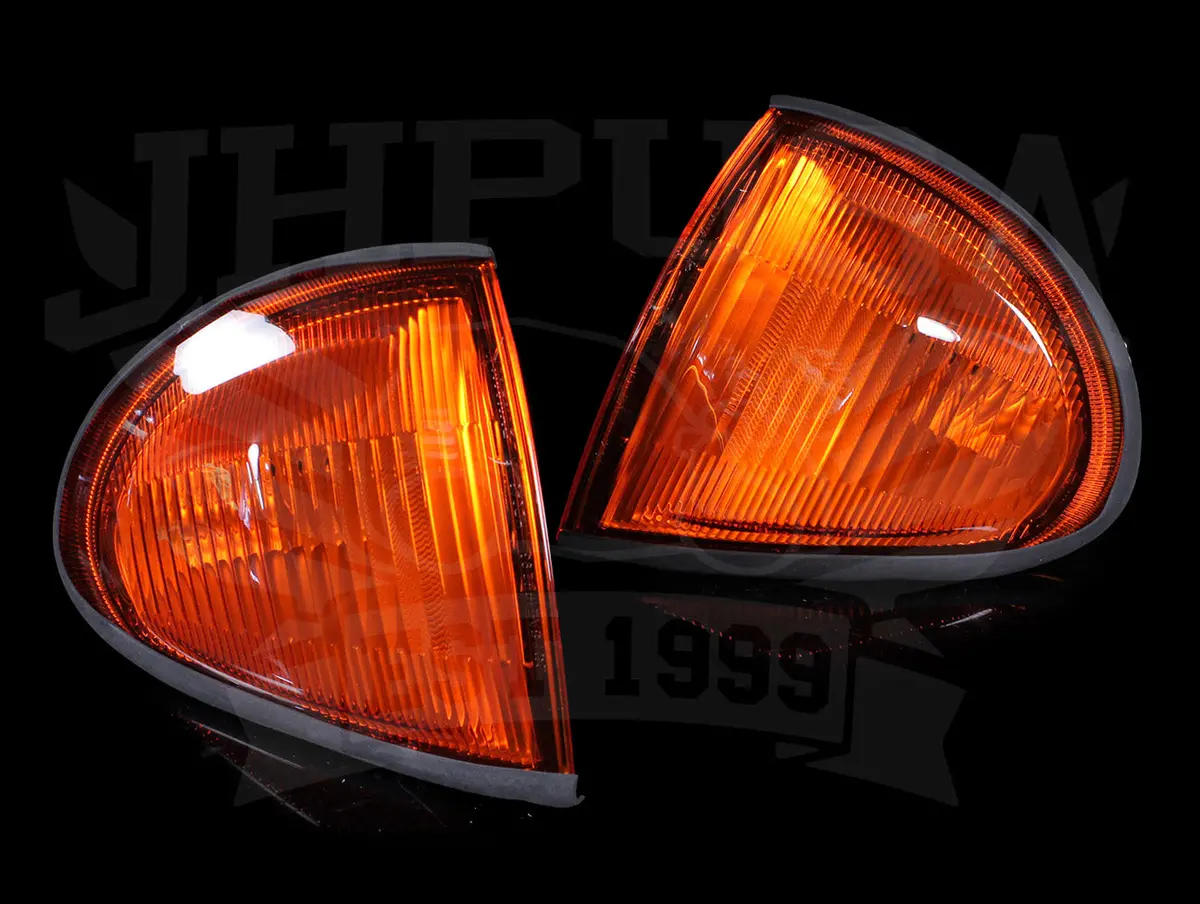 Spec-D Tuning Amber Corner Lights - 93-97 Delsol 1