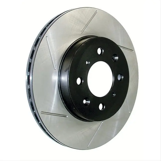 Stoptech (Centric) Premium High-Carbon Slotted Rotors For 2016+ Ford Focus Rs 1
