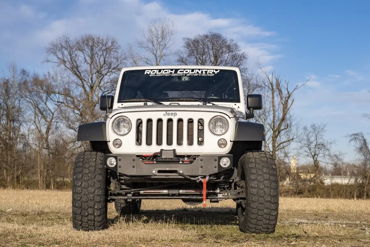 Rough Country 3.25 Inch Lift Kit | Jeep Wrangler Unlimited 2Wd/4Wd (2007-2018) 1