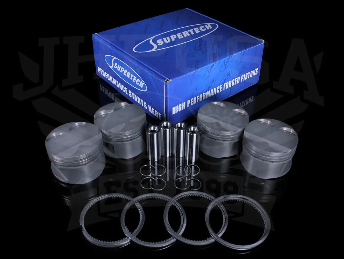 Supertech Forged Piston Kit - D-Series (D16z6) 1
