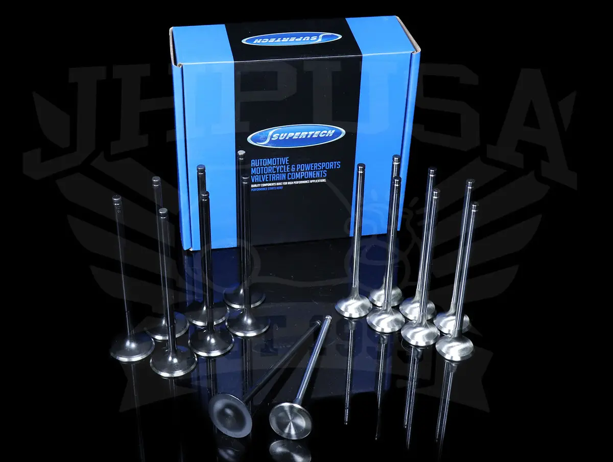 Supertech Black Nitride/Iconel Race Dished Valve Set - Audi/Vw 2.0 Fsi 16V 1