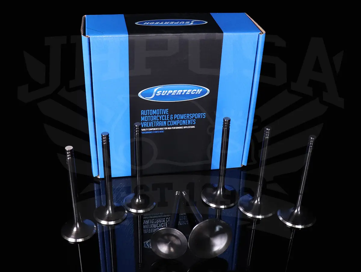 Supertech Black Nitride Race Dished Valve Set - Volkswagen 2.0L 8V 1