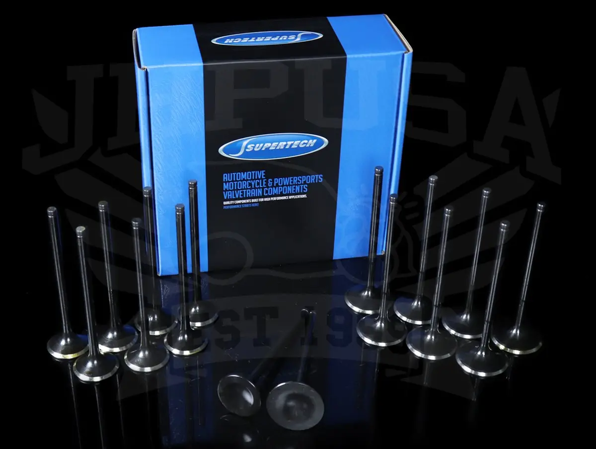 Supertech 200 Series Black Nitride Dished Valves  - B-Series Vtec - Individual 1