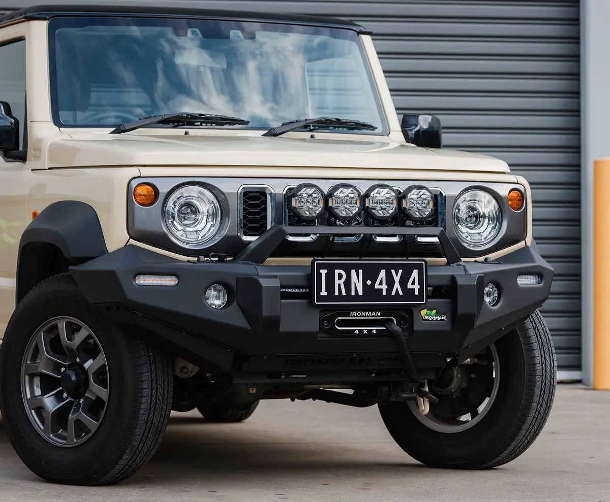 Ironman 4X4 Raid Alloy Bull Bar - 37Kgs (Jimny Models 2018-2025 Glx & Lite 3-Door) 1