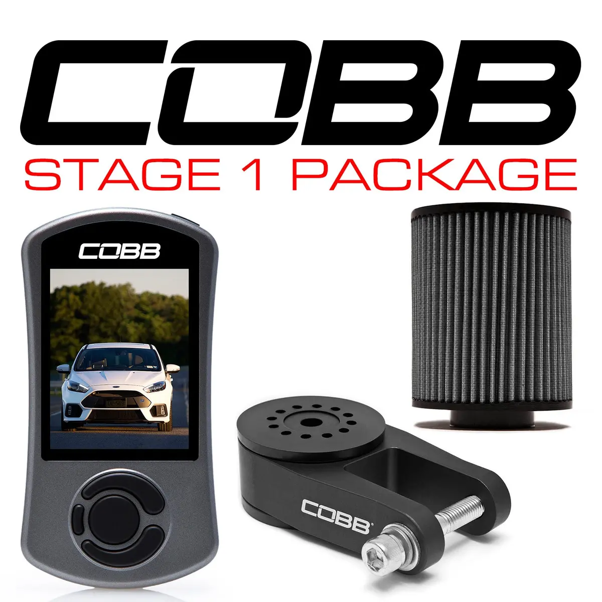 Cobb Tuning Stage 1 Power Package For 2016+ Ford Focus Rs 1